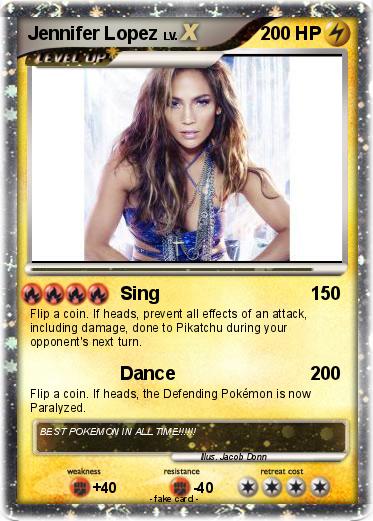 Pokemon Jennifer Lopez