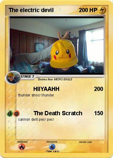 Pokemon The electric devil