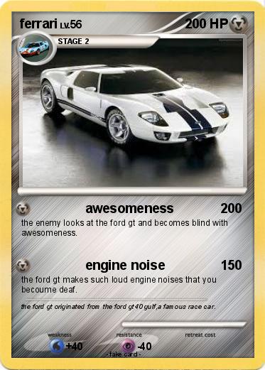 Pokemon ferrari