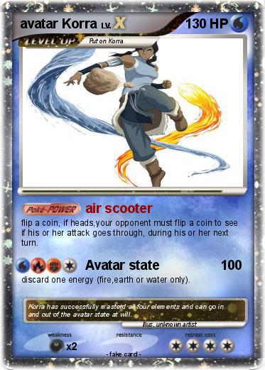 Pokemon avatar Korra