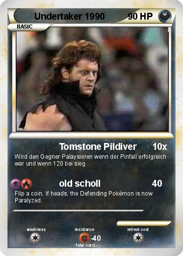Pokemon Undertaker 1990