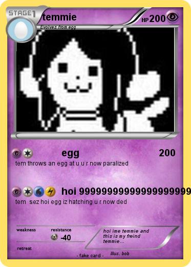 Pokemon temmie