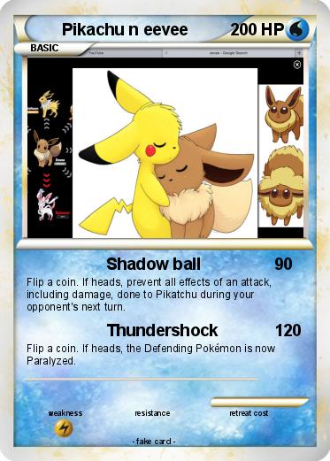 Pokemon Pikachu n eevee