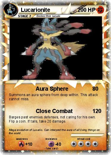 Pokemon Lucarionite