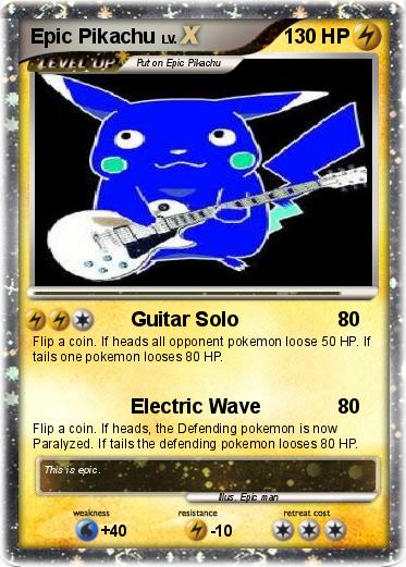 Pokemon Epic Pikachu