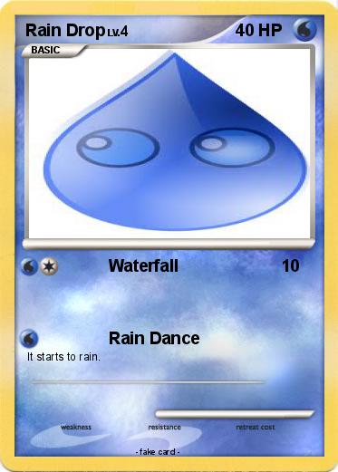 Pokemon Rain Drop