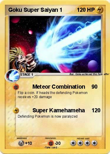 Pokemon Goku Super Saiyan 1