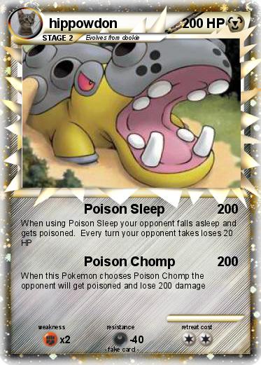 Pokemon hippowdon