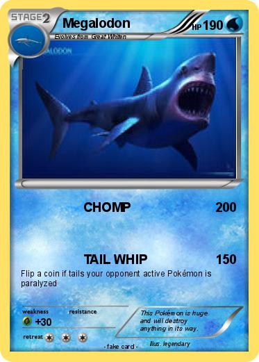 Pokemon Megalodon