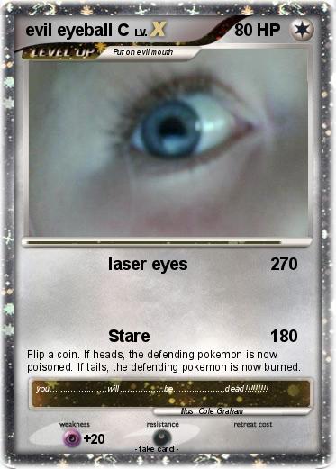 Pokemon evil eyeball C