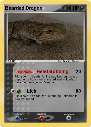 Pokemon Bearded Dragon