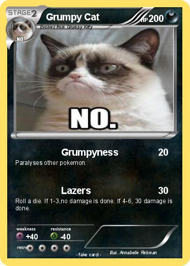 Pokemon Grumpy Cat
