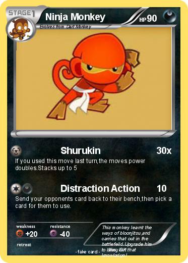 Pokemon Ninja Monkey