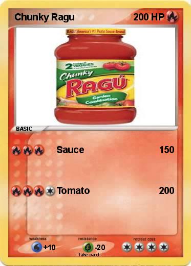 Pokemon Chunky Ragu