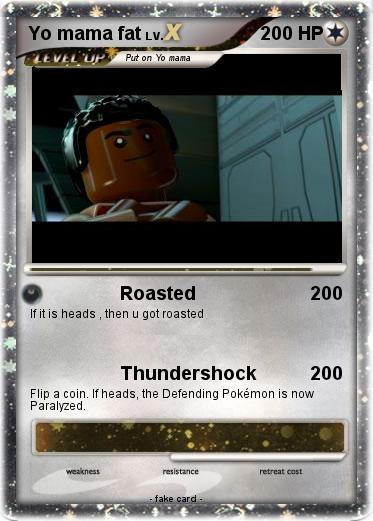 Pokemon Yo mama fat