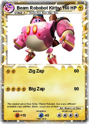 Pokemon Beam Robobot Kirby