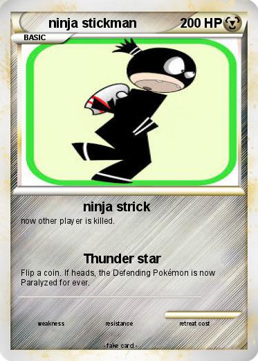 Pokemon ninja stickman