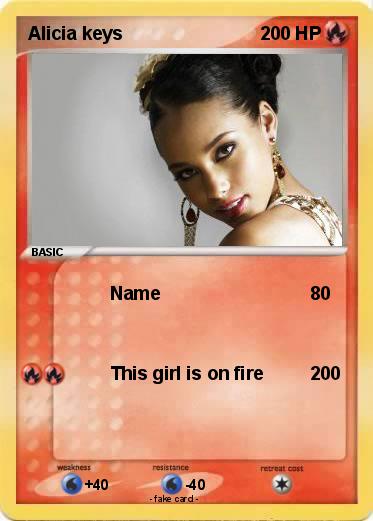 Pokemon Alicia keys