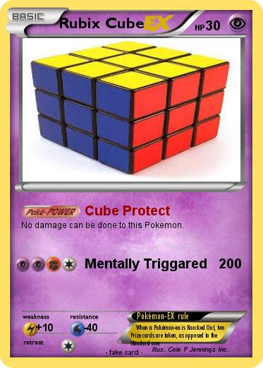 Pokemon Rubix Cube