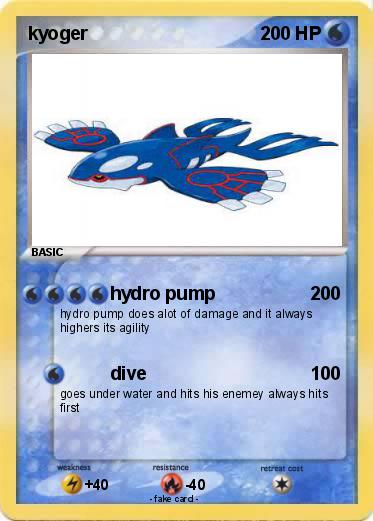 Pokemon kyoger