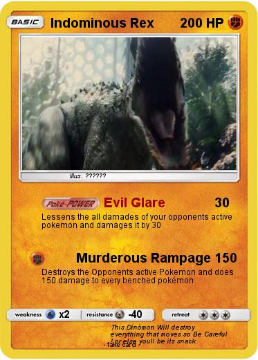 Pokemon Indominous Rex