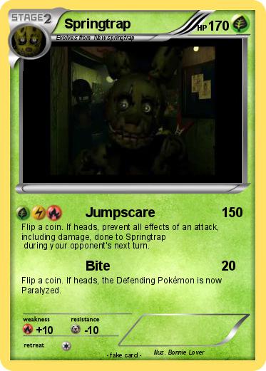 Pokemon Springtrap