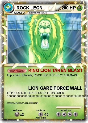 Pokemon ROCK LEON