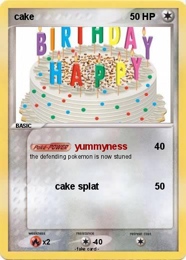 Pokemon cake