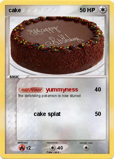Pokemon cake