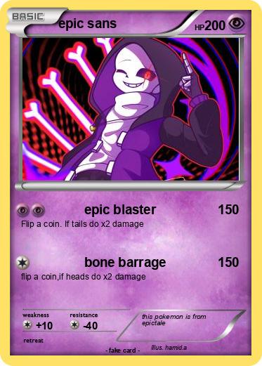 Pokemon epic sans
