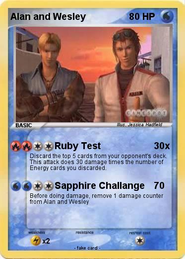 Pokemon Alan and Wesley