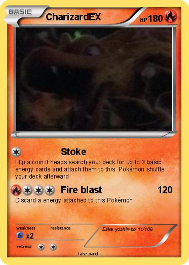 Pokemon CharizardEX