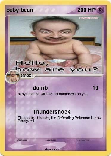 Pokemon baby bean