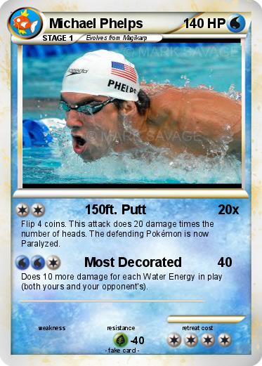 Pokemon Michael Phelps