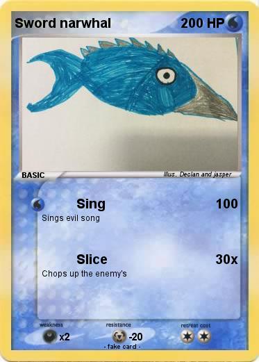 Pokemon Sword narwhal