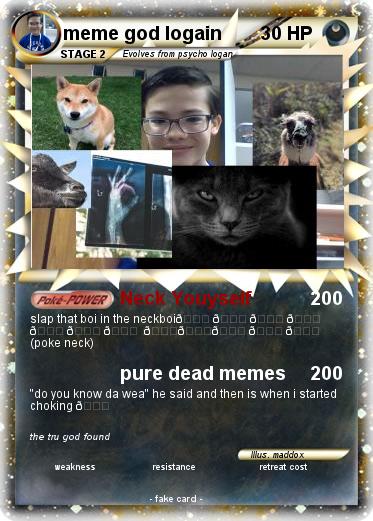 Pokemon meme god logain
