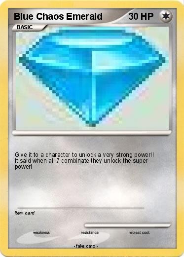 Pokemon Blue Chaos Emerald