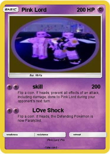Pokemon Pink Lord