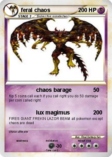 Pokemon feral chaos
