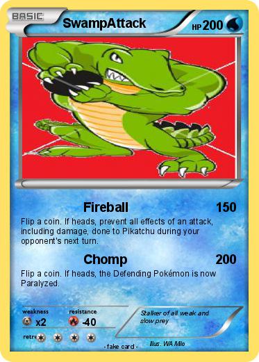 Pokemon SwampAttack