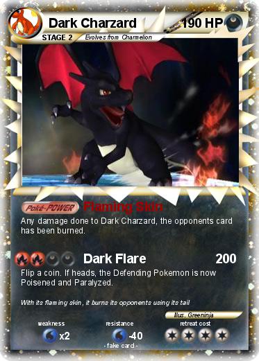 Pokemon Dark Charzard
