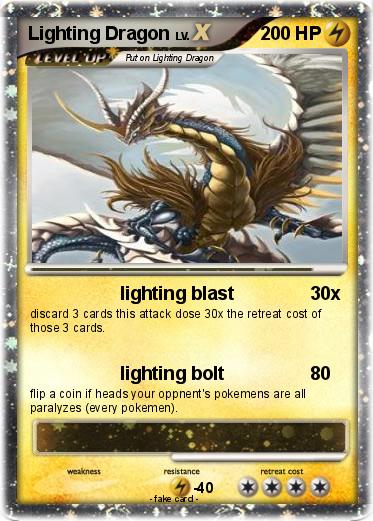 Pokemon Lighting Dragon