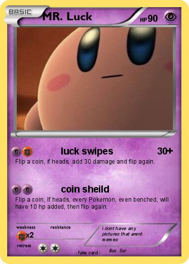 Pokemon MR. Luck