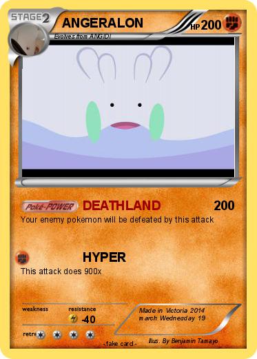 Pokemon ANGERALON