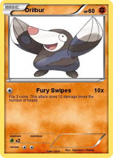 Pokemon Drilbur