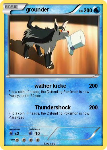 Pokemon grounder