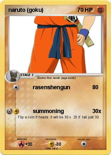 Pokemon naruto (goku)