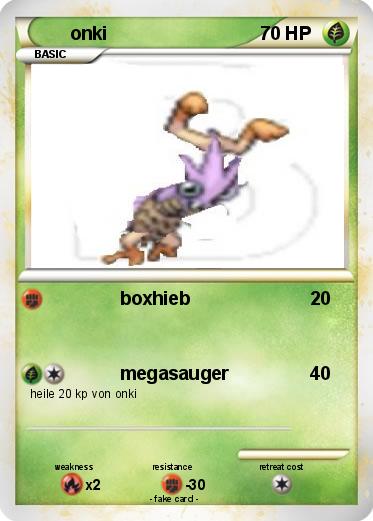 Pokemon onki
