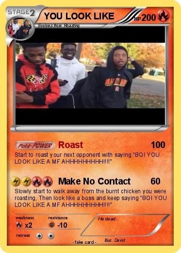 Pokemon YOU LOOK LIKE