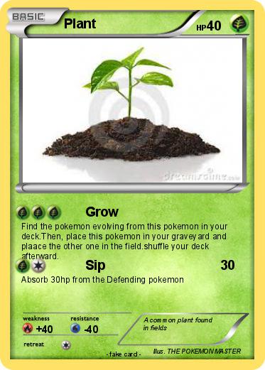 Pokemon Plant